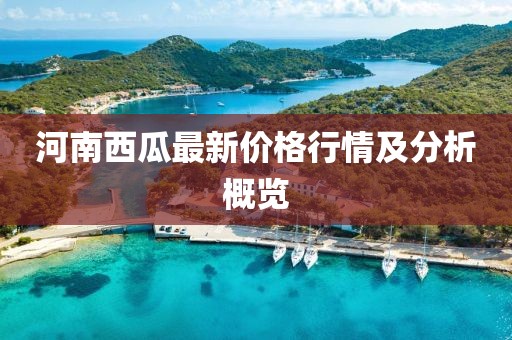 河南西瓜最新价格行情及分析概览