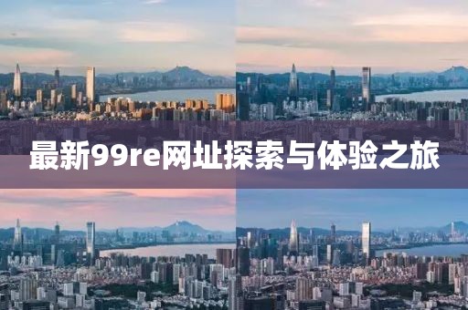 最新99re网址探索与体验之旅