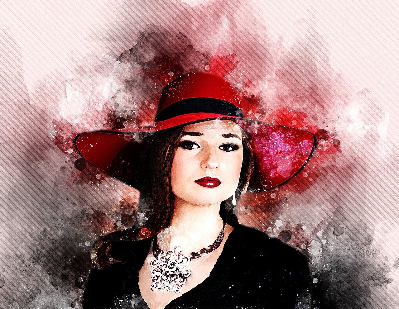 动漫古风美女图片，美轮美奂的艺术展现