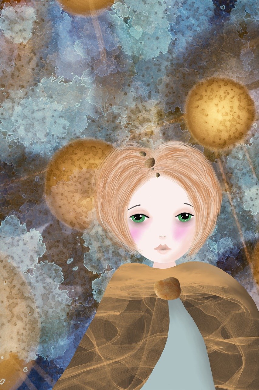 星空动漫女生头像，美丽与幻想的交织探索