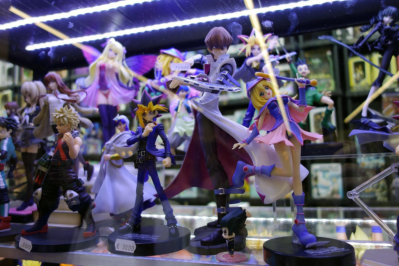 洛天依与动漫世界的梦幻交融