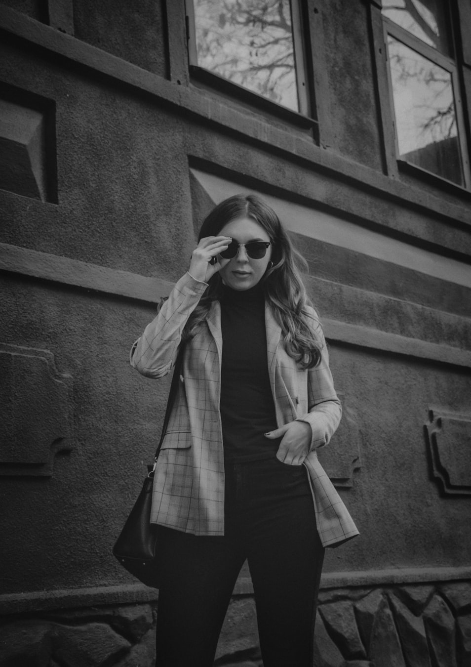 黑白动漫头像女生,个性魅力的独特展现